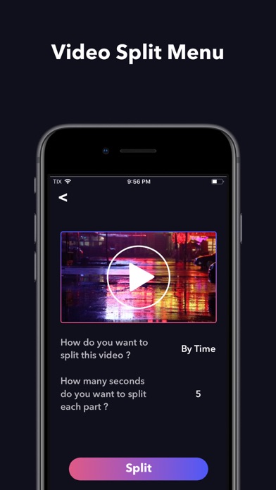 Screenshot di Tix - Easy Video Splitter