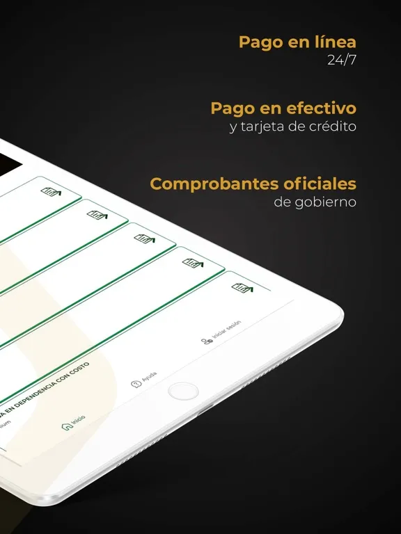 Tangkapan layar egob - Ventanilla Única iPad 