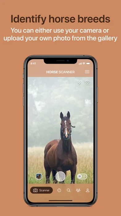 Tangkapan layar Horse Scanner