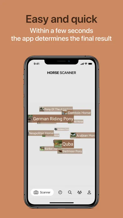 Tangkapan layar Horse Scanner
