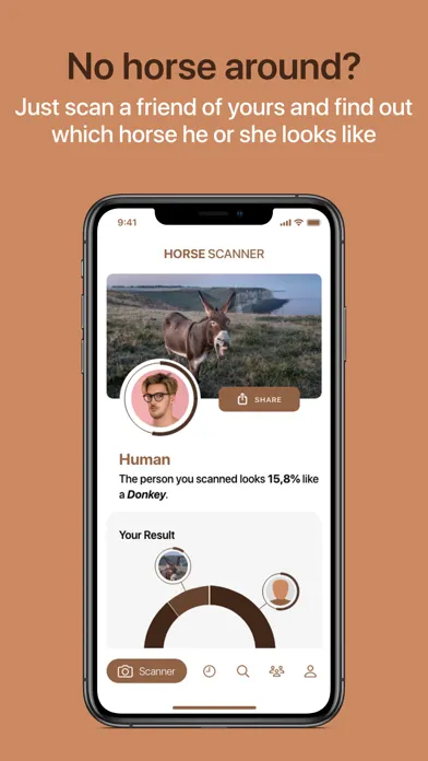 Tangkapan layar Horse Scanner