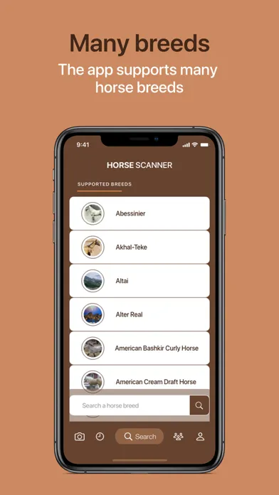 Tangkapan layar Horse Scanner
