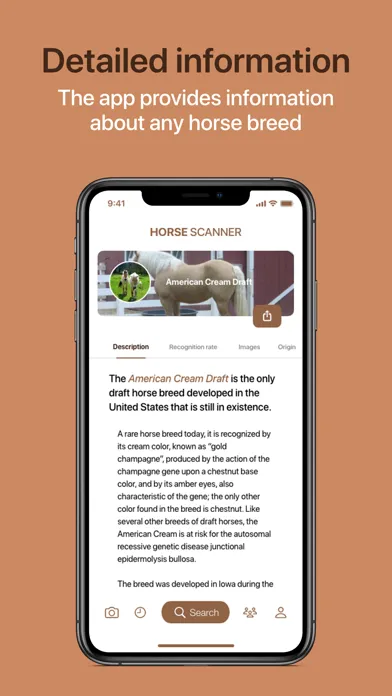 Tangkapan layar Horse Scanner