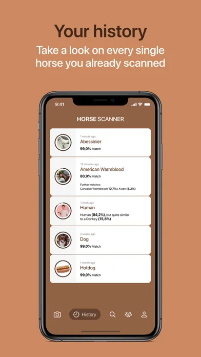 Tangkapan layar Horse Scanner