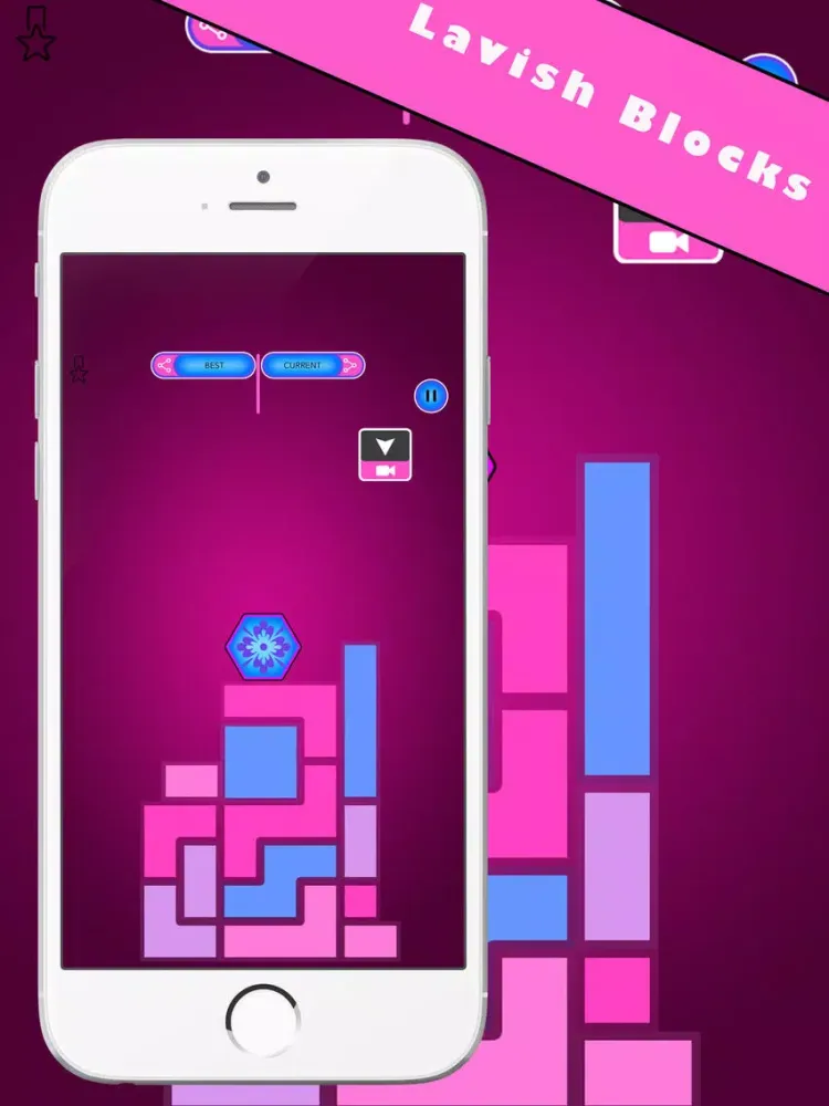Tricky Unicorn Six! Hexagon Block Game iPad  স্ক্রিনশট