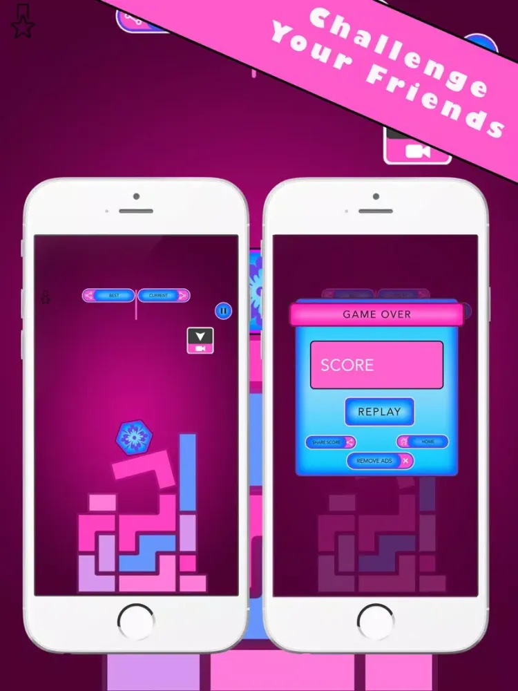 Tricky Unicorn Six! Hexagon Block Game iPad  স্ক্রিনশট