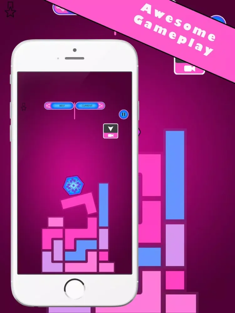 Tricky Unicorn Six! Hexagon Block Game iPad  স্ক্রিনশট