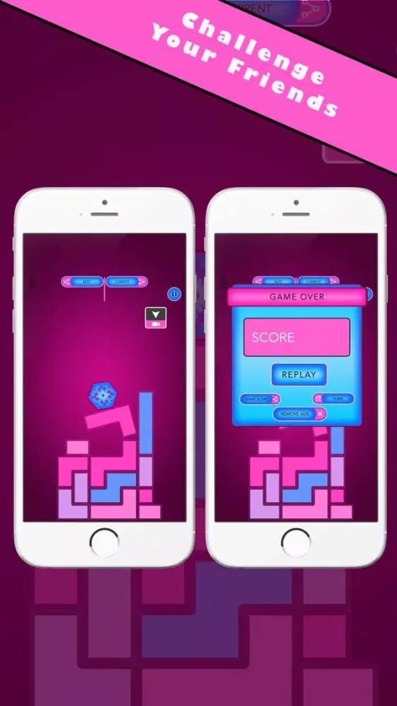 Tricky Unicorn Six! Hexagon Block Game স্ক্রিনশট