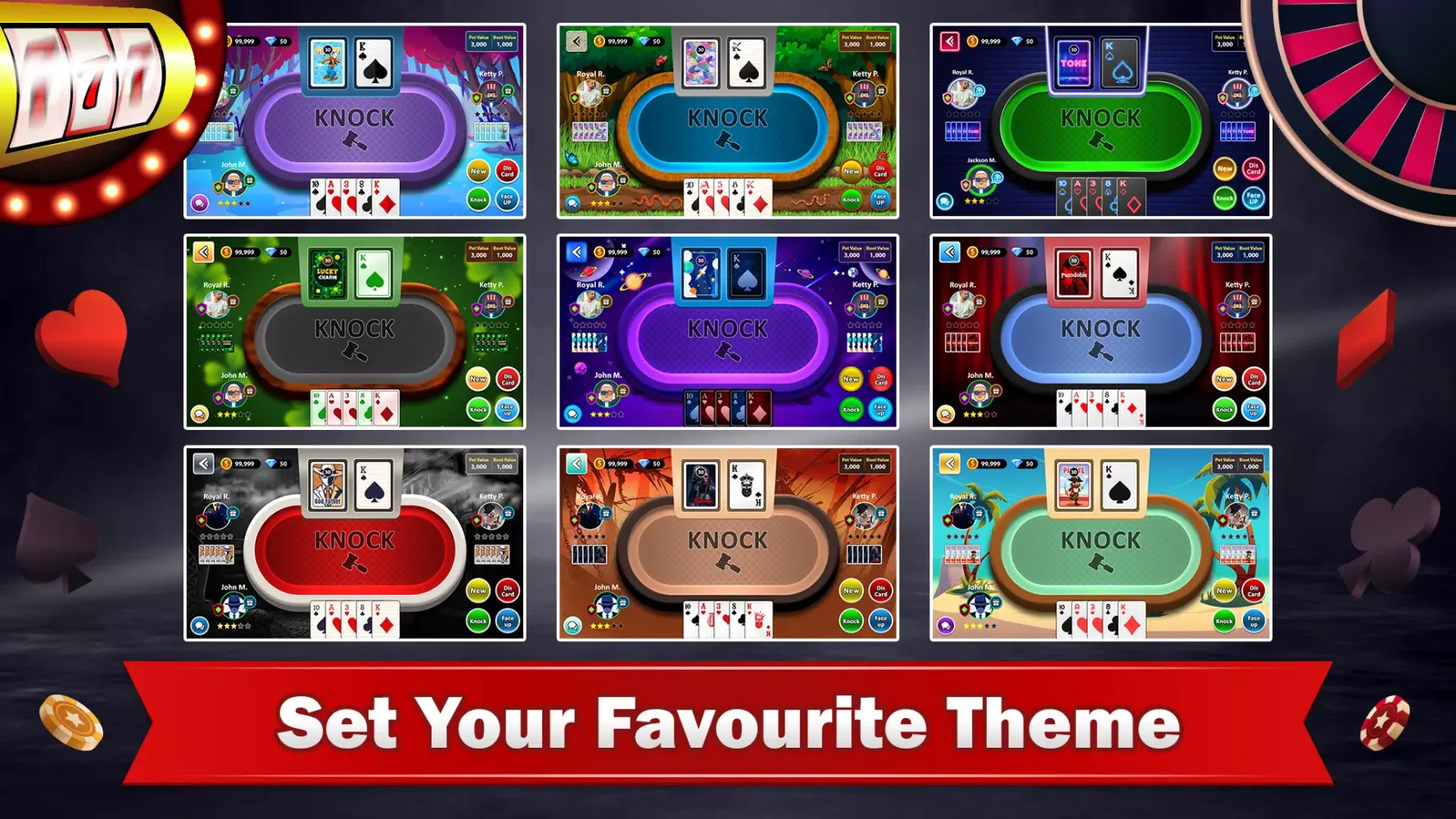 Tunk Card Game - Tonk Online سکرین شاٹس