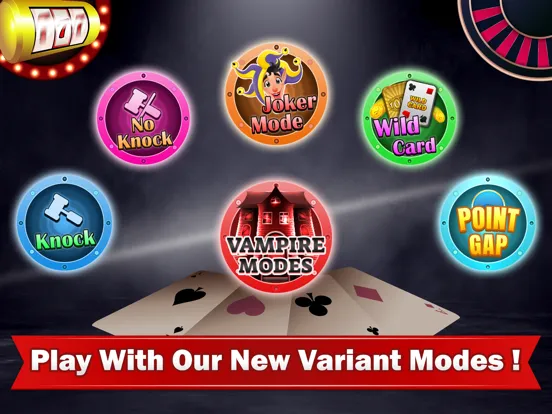 Tonk Online Card Game iPad  Screenshots