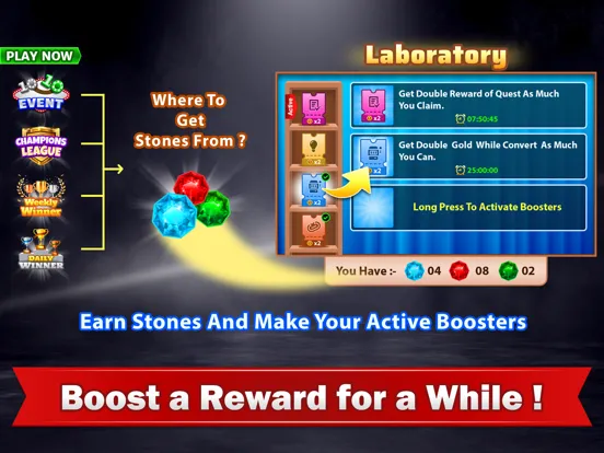 Tonk Online Card Game iPad  Screenshots