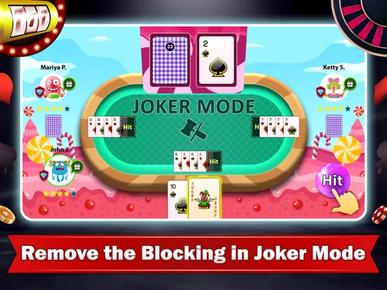 Tonk Online Card Game iPad  Screenshots