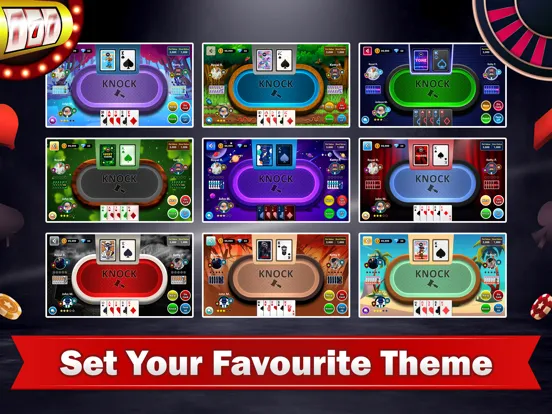 Tonk Online Card Game iPad  Screenshots