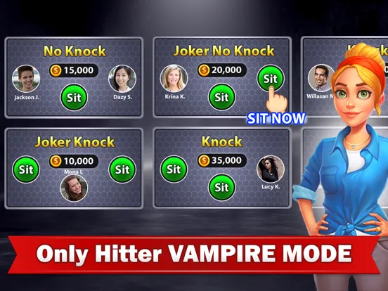 Tonk Online Card Game iPad  Screenshots