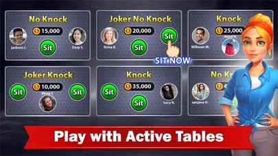 Tonk Online Card Game Screenshots