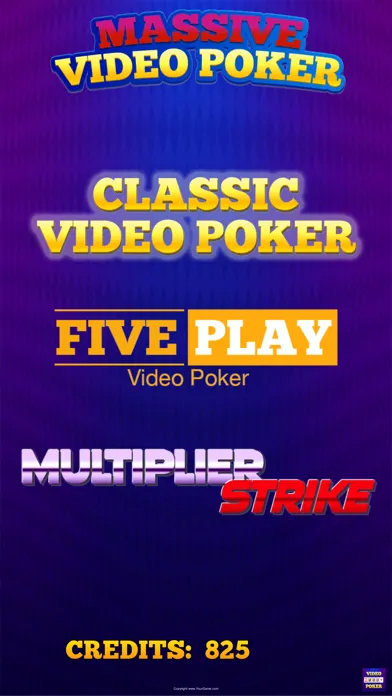 Capturas de pantalla de Massive Video Poker Collection
