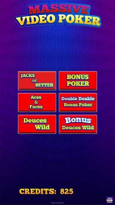 Capturas de pantalla de Massive Video Poker Collection