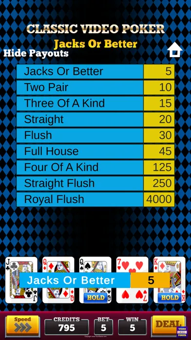 Capturas de pantalla de Massive Video Poker Collection