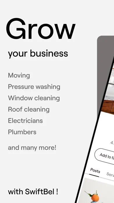 SwiftBel Business Screenshots