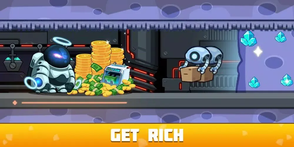 Idle Space Miner-miner tycoon Screenshots