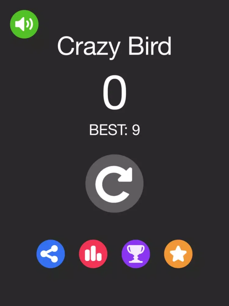 ภาพหน้าจอของ Crazy Bird 2016 iPad 