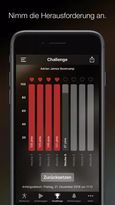 Ảnh chụp màn hình của Adrian James: Bootcamp (DE)
