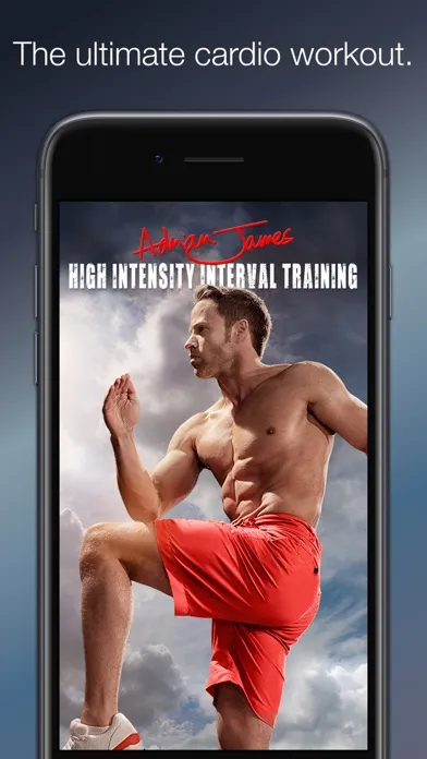 Capturas de tela do Adrian James: HIIT