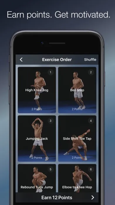 Capturas de tela do Adrian James: HIIT