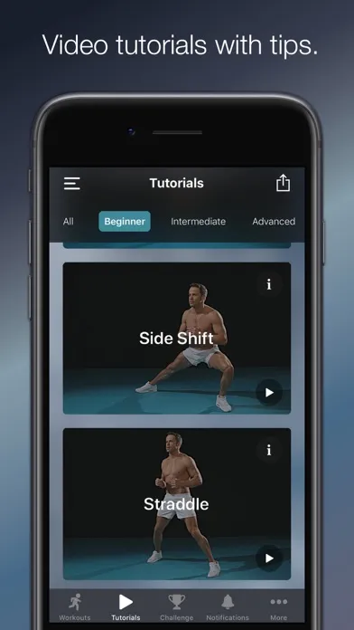 Capturas de tela do Adrian James: HIIT