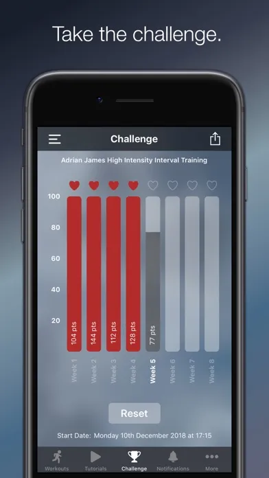 Capturas de tela do Adrian James: HIIT