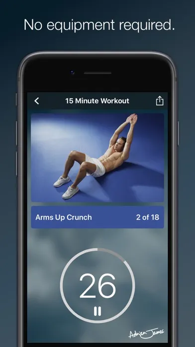 Adrian James: 6 Pack Abs应用截图