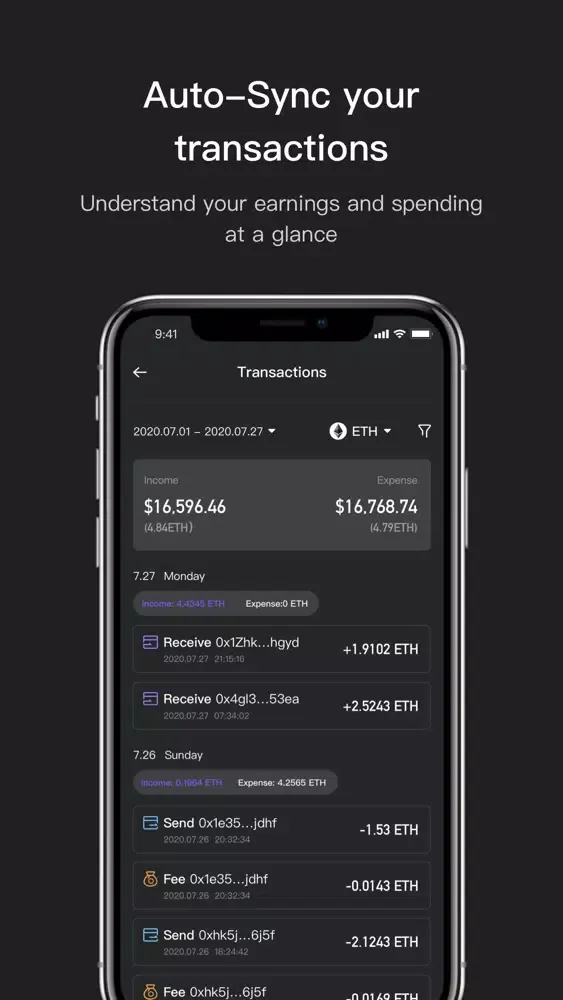 Screenshot di Dfox - Wallet&DeFi Portfolio