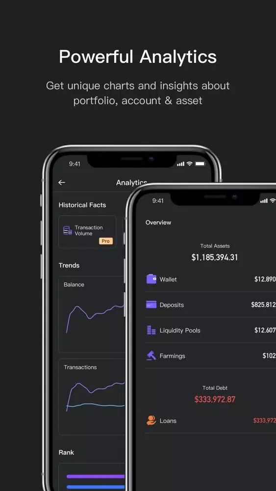 Screenshot di Dfox - Wallet&DeFi Portfolio