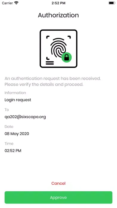ภาพหน้าจอของ SixToken