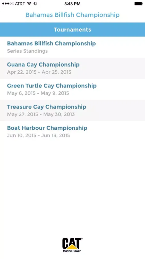 Bahamas Billfish Championship スクリーンショット