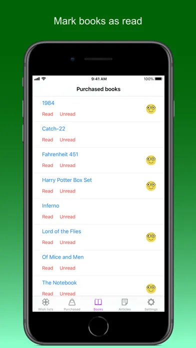 Capturas de tela do Beauty lists for book lovers