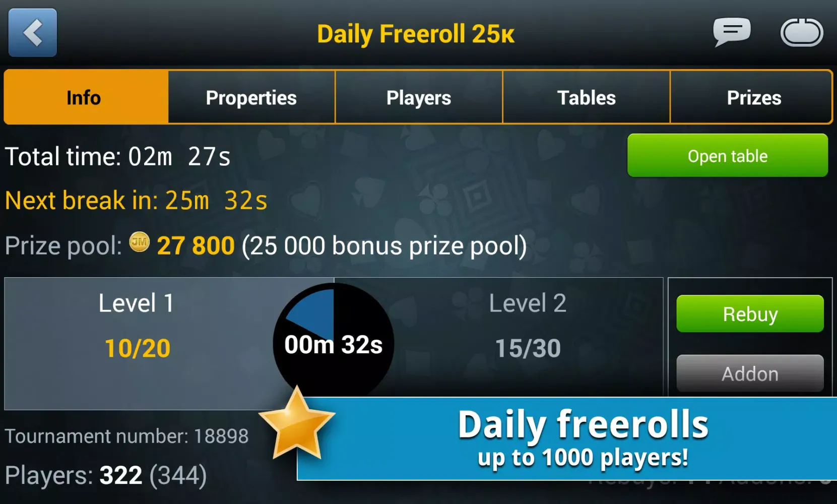Jag Poker HD Screenshots