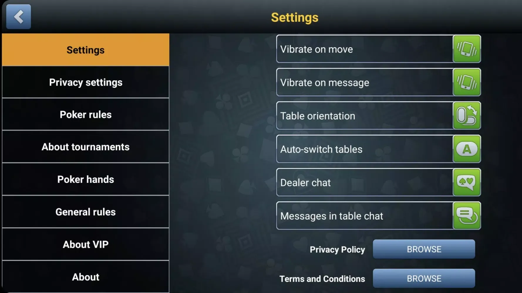 Jag Poker HD Screenshots