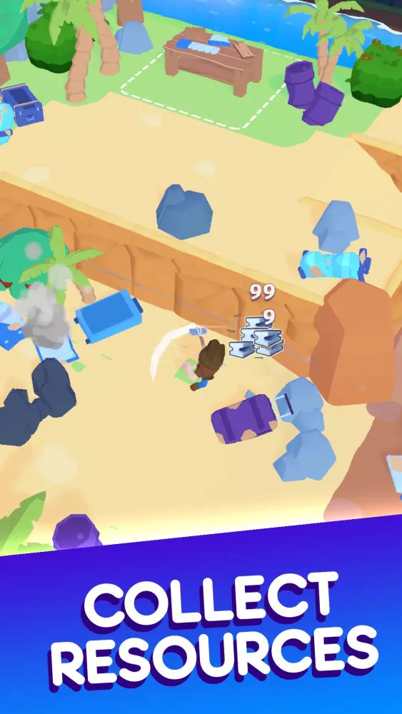 Idle Island Scavenger Screenshots