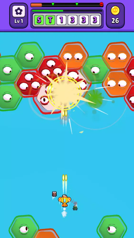 ภาพหน้าจอของ Sky Striker
