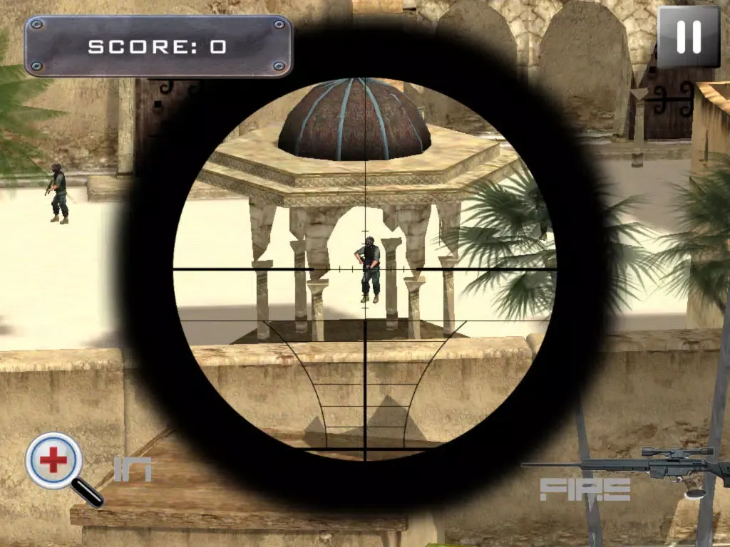 Ảnh chụp màn hình của Army Sniper Deadly Shores iPad 
