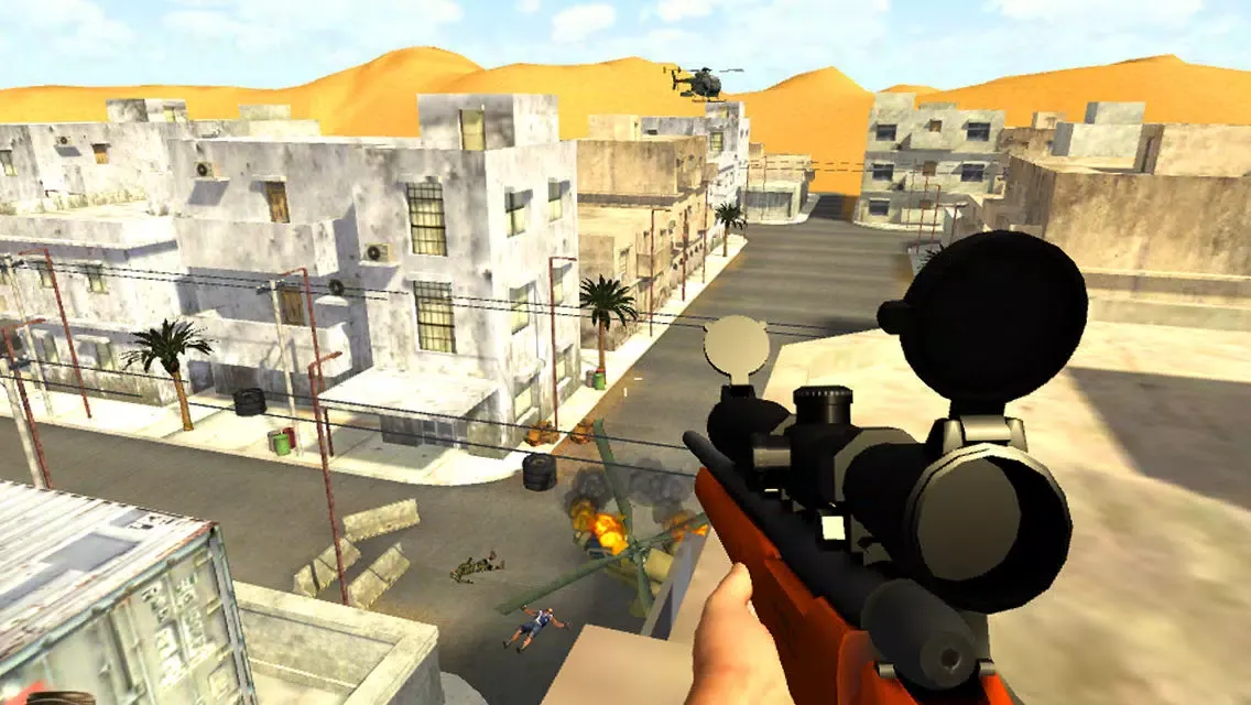 Ảnh chụp màn hình của Army Sniper Deadly Shores