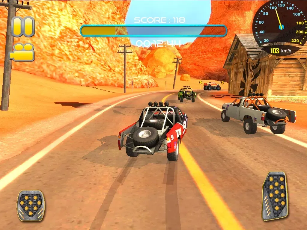 Daredevil Power Trucks Racing iPad  स्क्रीनशॉट