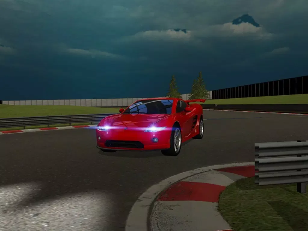 Zrzuty ekranu 3D Night Track Racer HD Full Version iPad 