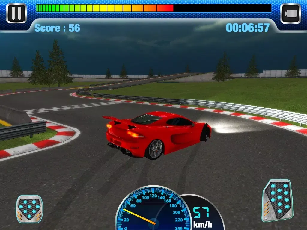 Zrzuty ekranu 3D Night Track Racer HD Full Version iPad 