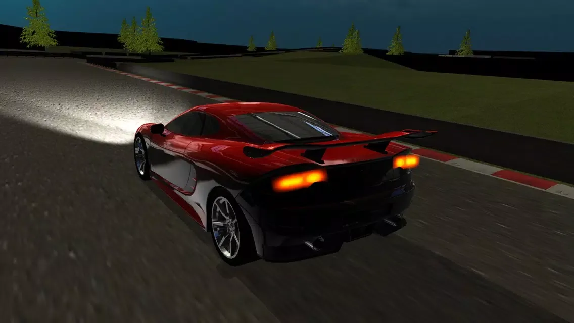 Zrzuty ekranu 3D Night Track Racer HD Full Version