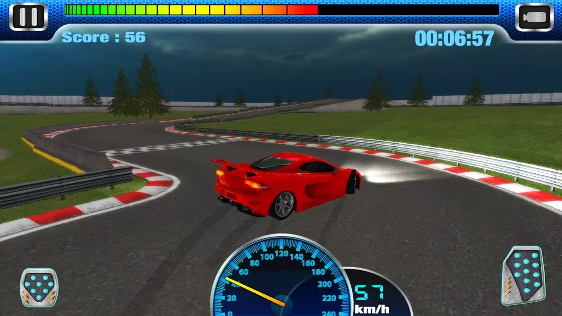 Zrzuty ekranu 3D Night Track Racer HD Full Version