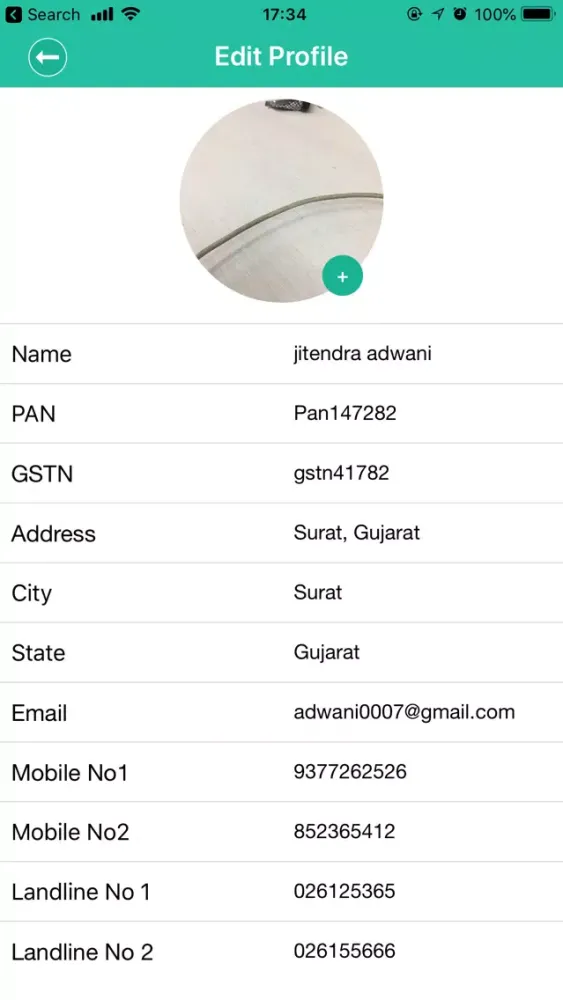 Ảnh chụp màn hình của PwpClientApp