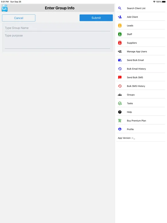 Screenshot di Cloud CRM - Client Records App iPad 