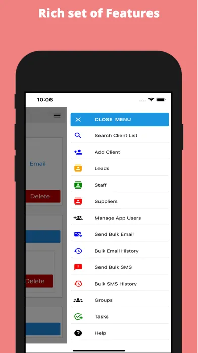 Screenshot di Cloud CRM - Client Records App